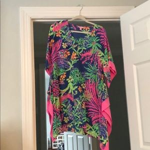 Lilly Pulitzer silk caftan dress